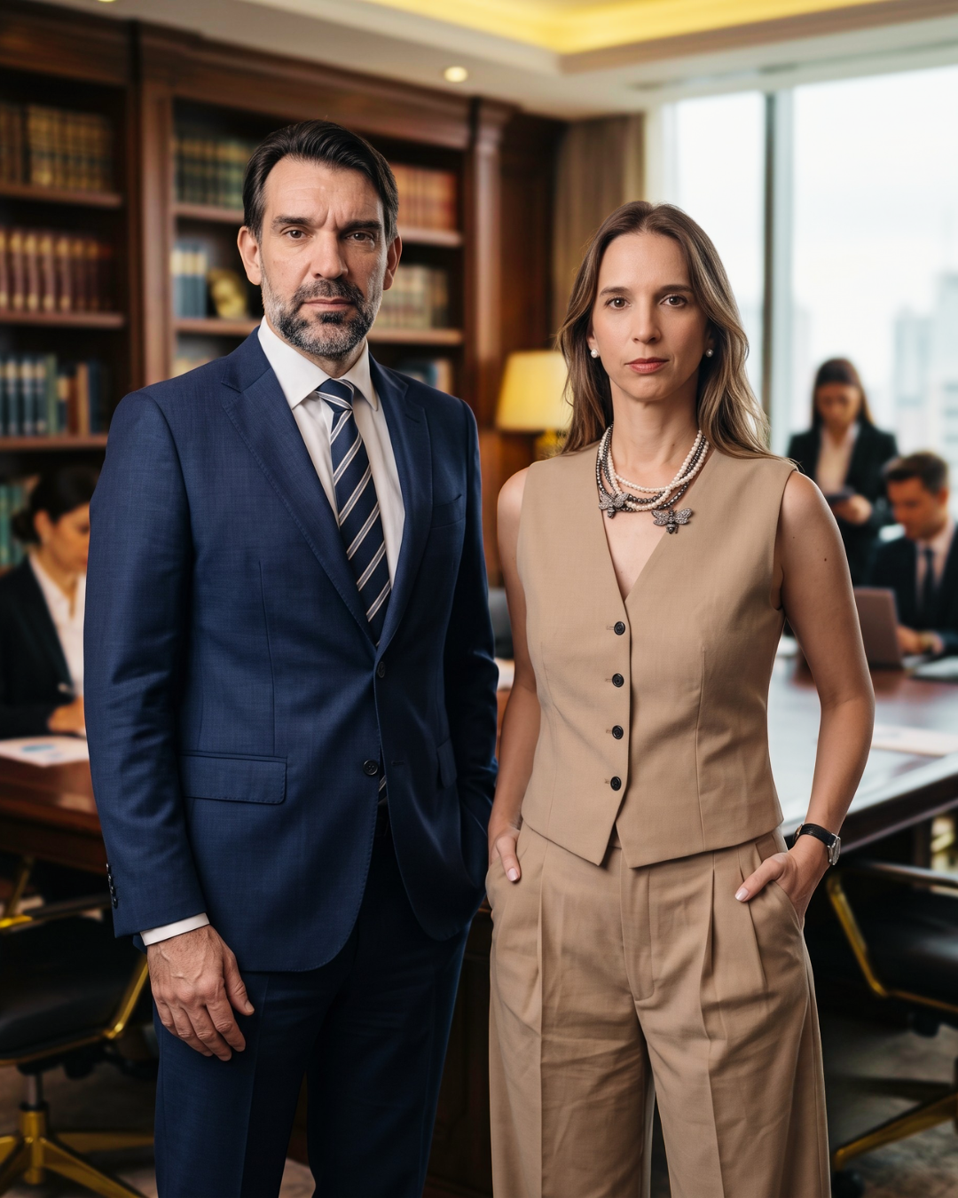 Miguel Rampazzo e Patrícia Presser